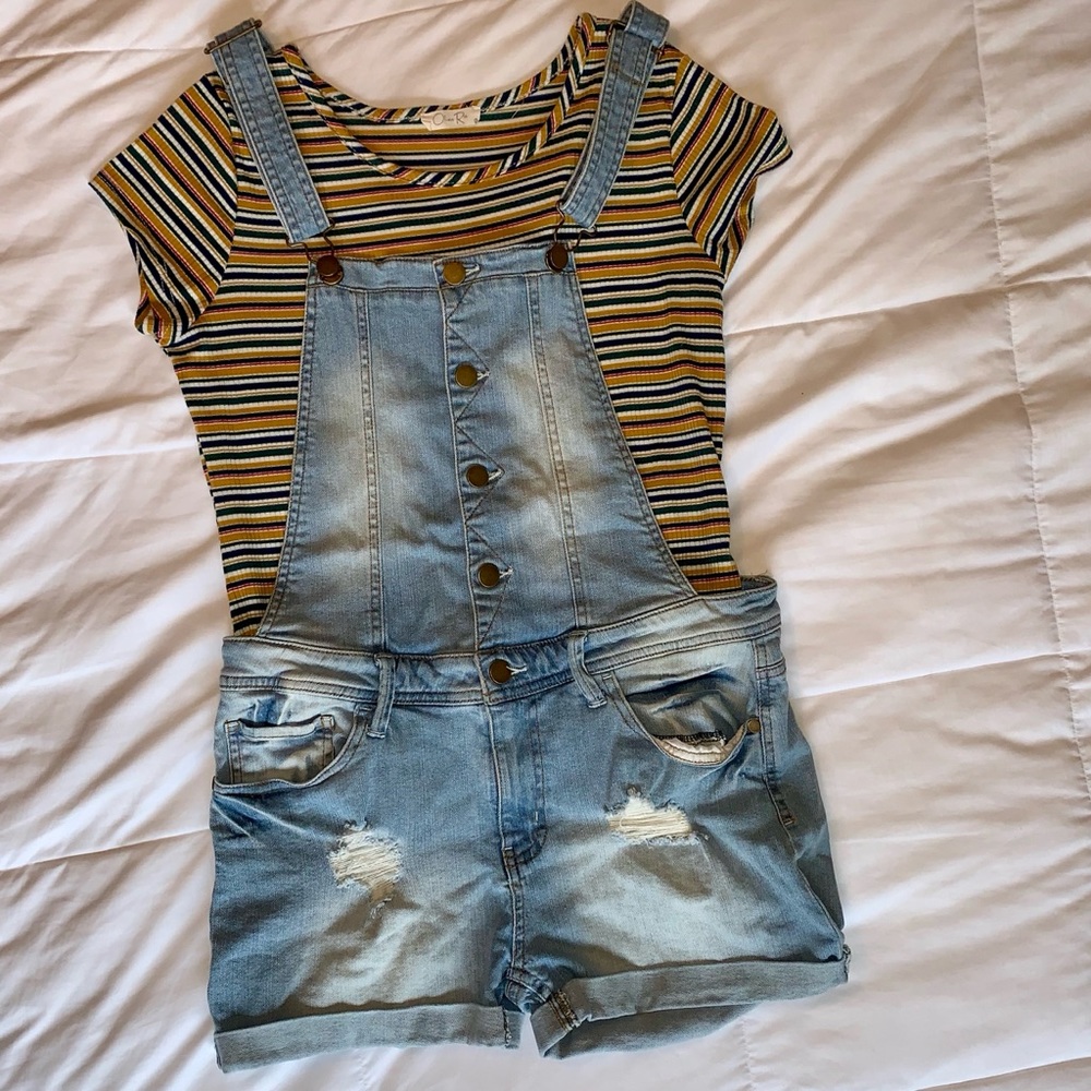 Tinseltown: shortalls / overalls, XL (juniors)